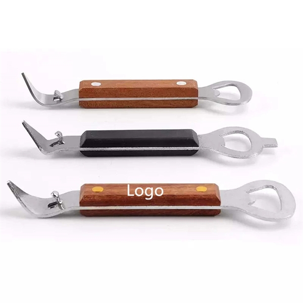 Mini Stainless Steel Grip Bottle & Can Opener - Mini Stainless Steel Grip Bottle & Can Opener - Image 0 of 2
