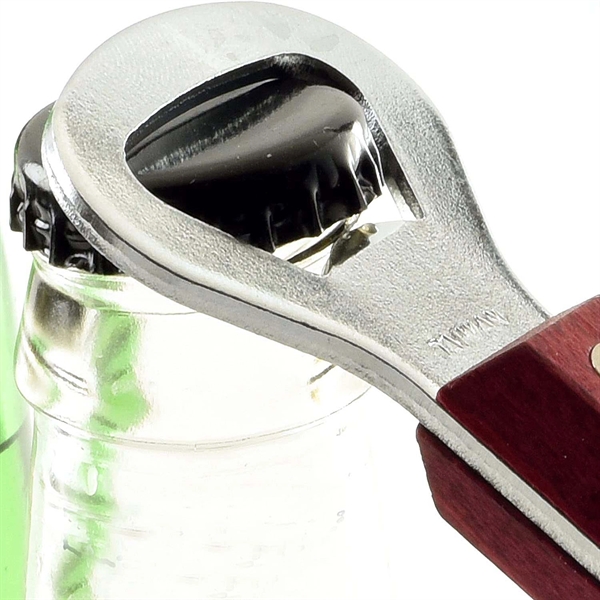 Mini Stainless Steel Grip Bottle & Can Opener - Mini Stainless Steel Grip Bottle & Can Opener - Image 1 of 2