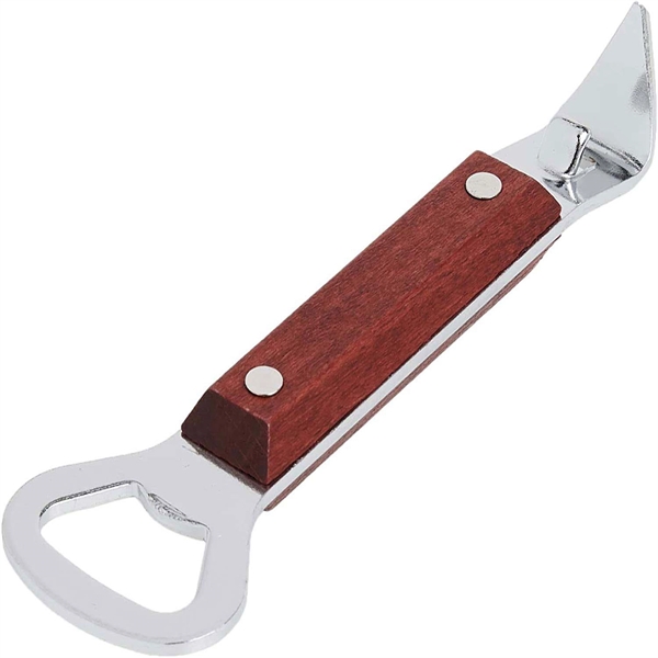 Mini Stainless Steel Grip Bottle & Can Opener - Mini Stainless Steel Grip Bottle & Can Opener - Image 2 of 2