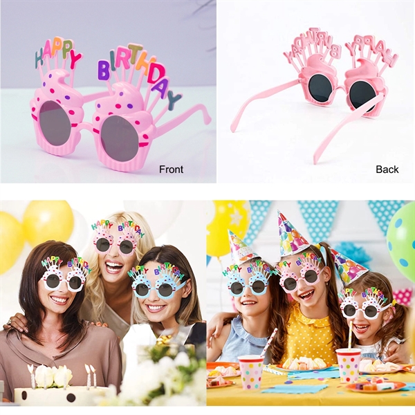 Birthday Party Sunglasses Funny Photo Props - Birthday Party Sunglasses Funny Photo Props - Image 1 of 1