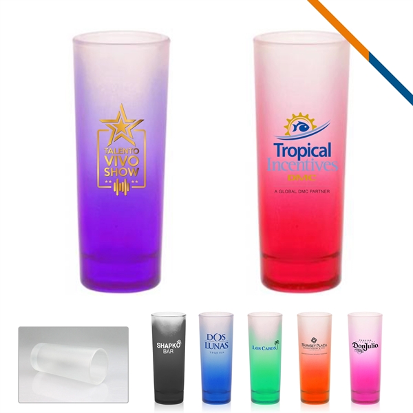 Grant Tall Frosted Shot Glasses - Grant Tall Frosted Shot Glasses - Image 0 of 10