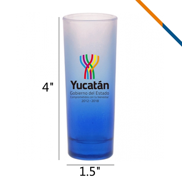 Grant Tall Frosted Shot Glasses - Grant Tall Frosted Shot Glasses - Image 2 of 10