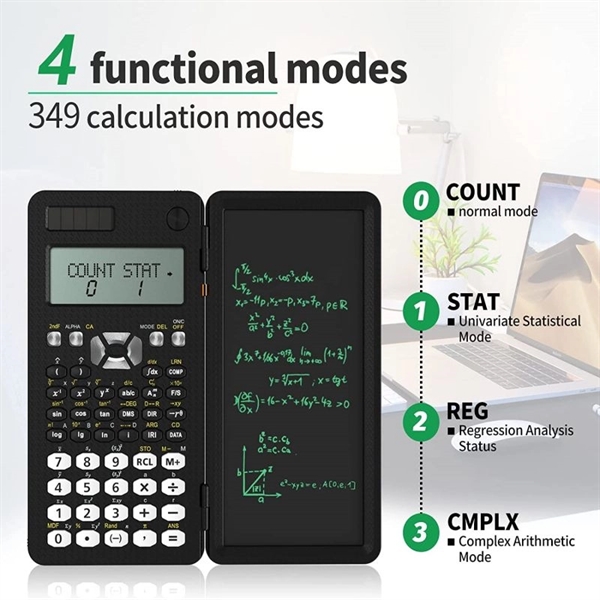 Scientific Calculators with Writing Tablet - Scientific Calculators with Writing Tablet - Image 1 of 4