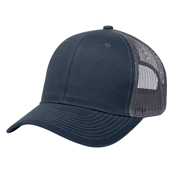 Cotton Twill Mesh Back Cap - Cotton Twill Mesh Back Cap - Image 22 of 45