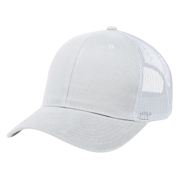 Cotton Twill Mesh Back Cap - Cotton Twill Mesh Back Cap - Image 37 of 45