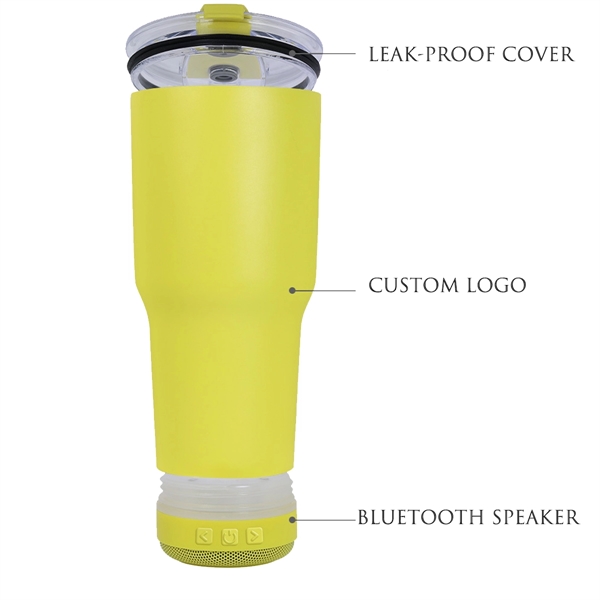 18Oz Bluetooth Speaker Cup - 18Oz Bluetooth Speaker Cup - Image 3 of 4