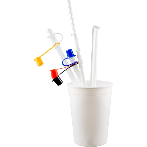 Stadium Cup Whistle Straw Tips - Colored - Stadium Cup Whistle Straw Tips - Colored - Image 1 of 6