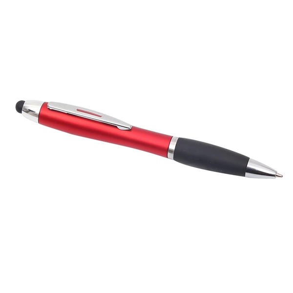 3-In-1 Light Up Logo Stylus Pen - 3-In-1 Light Up Logo Stylus Pen - Image 3 of 4