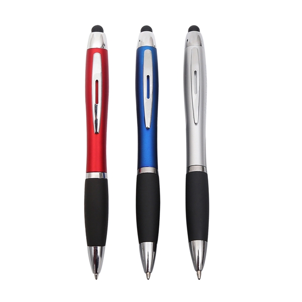 3-In-1 Light Up Logo Stylus Pen - 3-In-1 Light Up Logo Stylus Pen - Image 4 of 4