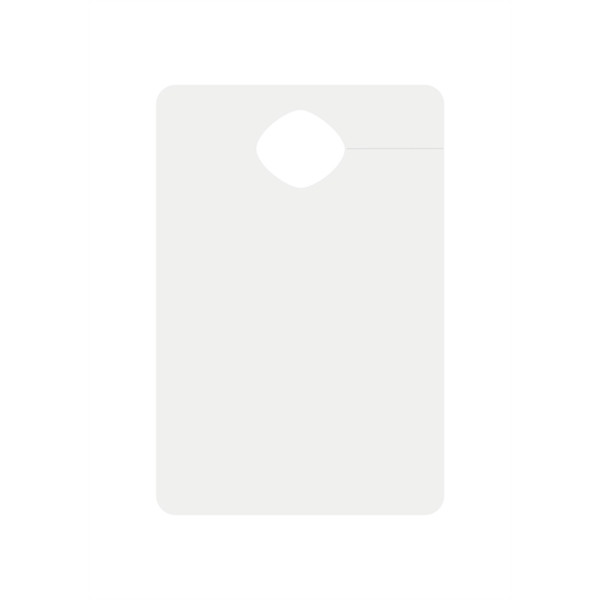 Hang Tag Cardstock 24pt - Stock Shape - White - Hang Tag Cardstock 24pt - Stock Shape - White - Image 11 of 15