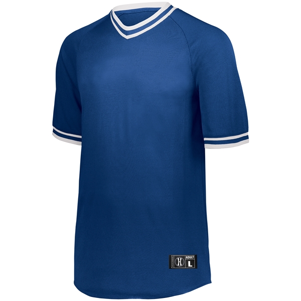 Retro V-Neck Baseball Jersey - Retro V-Neck Baseball Jersey - Image 1 of 20