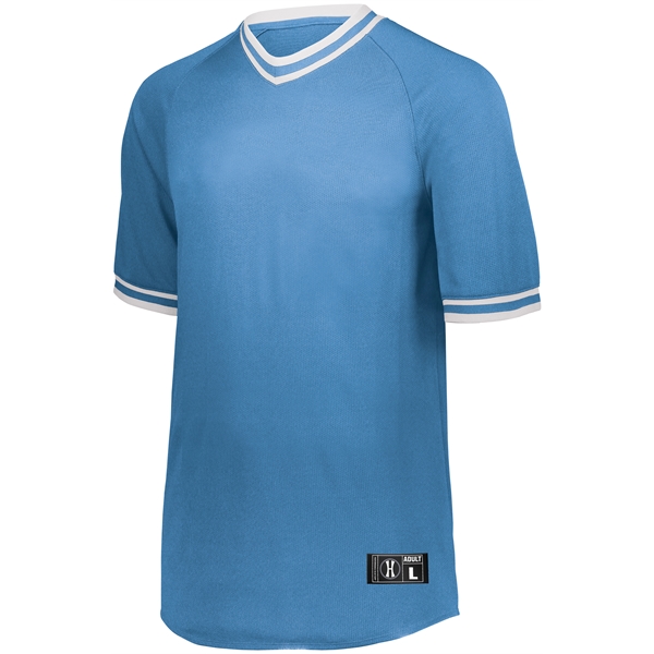 Retro V-Neck Baseball Jersey - Retro V-Neck Baseball Jersey - Image 2 of 20