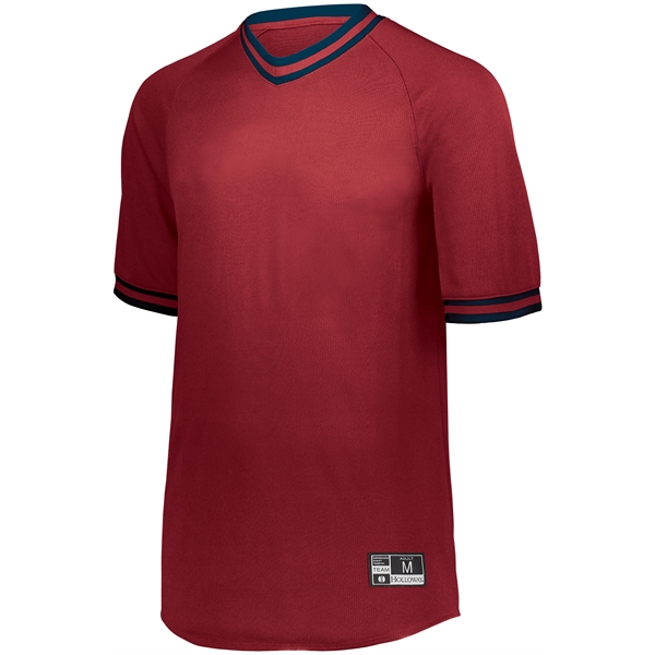 Retro V-Neck Baseball Jersey - Retro V-Neck Baseball Jersey - Image 15 of 20