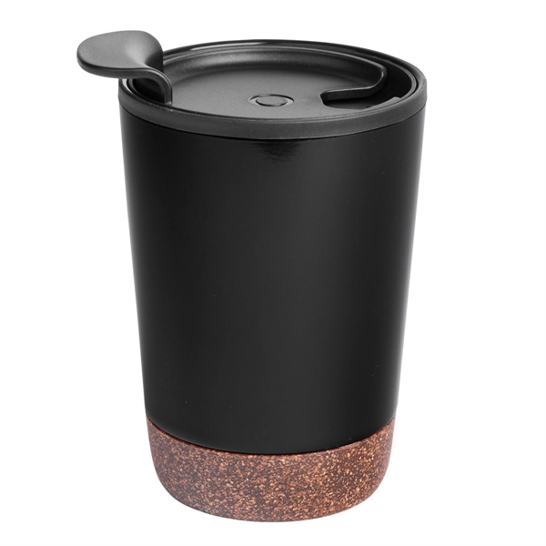 10Oz. Stainless Steel Zoe Tumbler With Cork Base - 10Oz. Stainless Steel Zoe Tumbler With Cork Base - Image 5 of 12