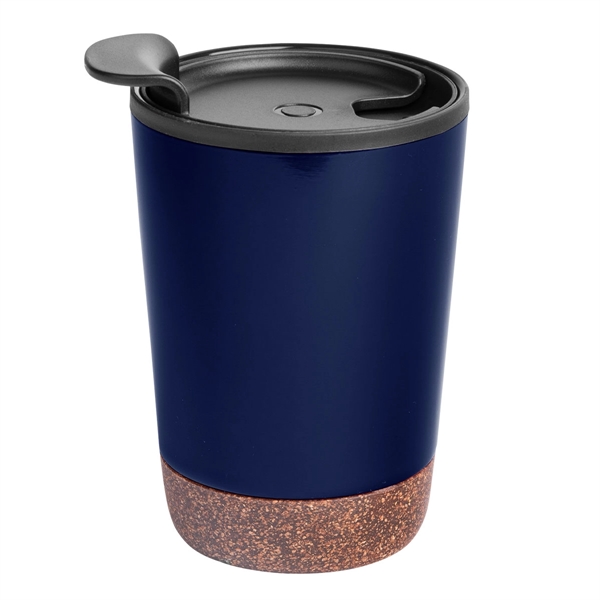 10Oz. Stainless Steel Zoe Tumbler With Cork Base - 10Oz. Stainless Steel Zoe Tumbler With Cork Base - Image 9 of 12