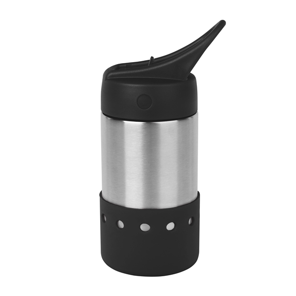 14 Oz. Stainless Steel Rockwell Bottle - 14 Oz. Stainless Steel Rockwell Bottle - Image 1 of 11