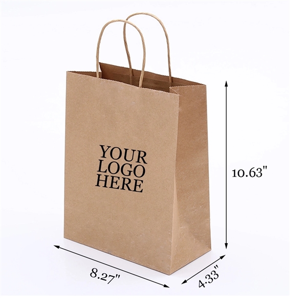 Custom Paper Shopping Bags - Custom Paper Shopping Bags - Image 0 of 3