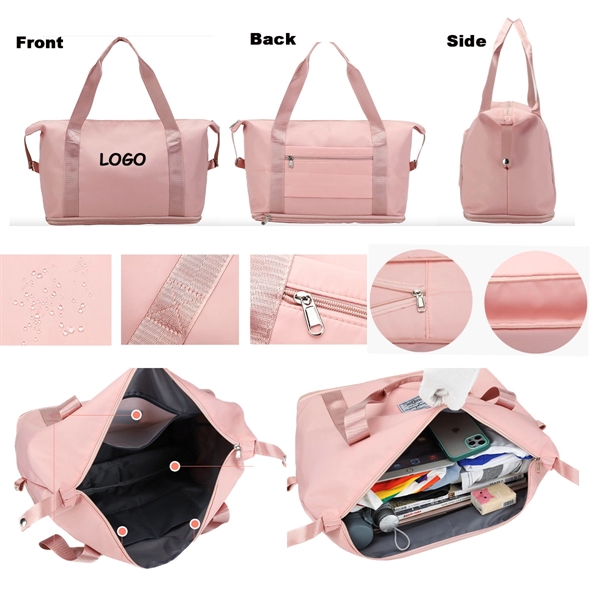 Custom Extensible Waterproof Travel Bag - Custom Extensible Waterproof Travel Bag - Image 1 of 2