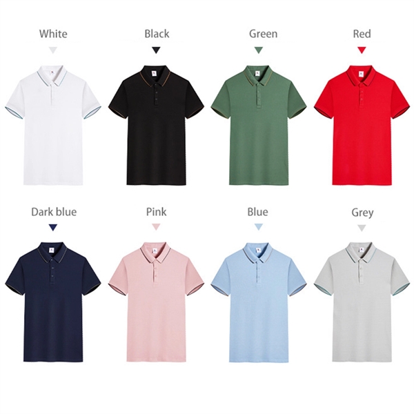 Men's and Women's Custom Polo Shirts - Men's and Women's Custom Polo Shirts - Image 2 of 4