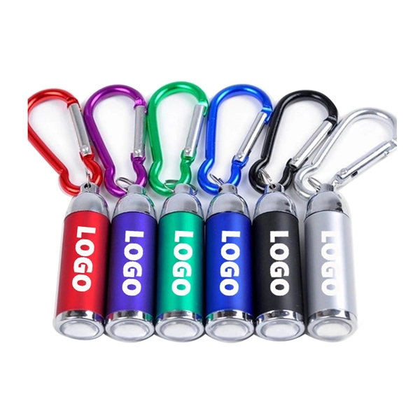 Portable LED Flashlight Keychains - Portable LED Flashlight Keychains - Image 0 of 1