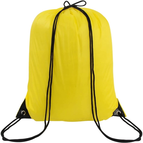 Colorful Drawstring Backpack Bags Pack Cinch Tote for Gym - Colorful Drawstring Backpack Bags Pack Cinch Tote for Gym - Image 3 of 4
