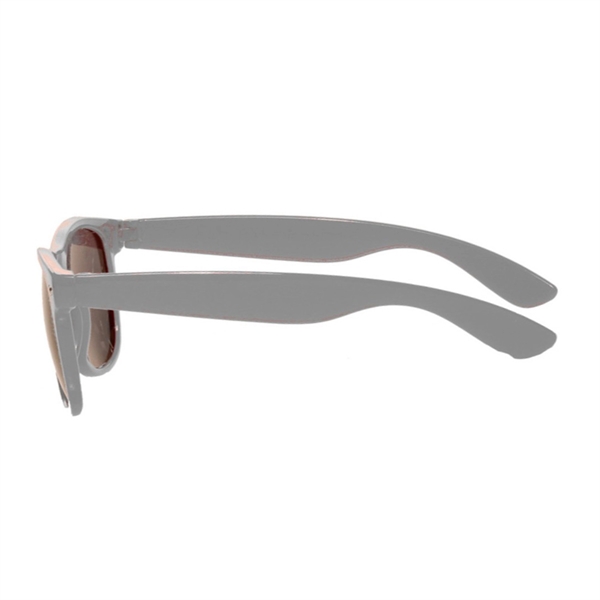 Solid Color Classic Sunglasses - Solid Color Classic Sunglasses - Image 10 of 13