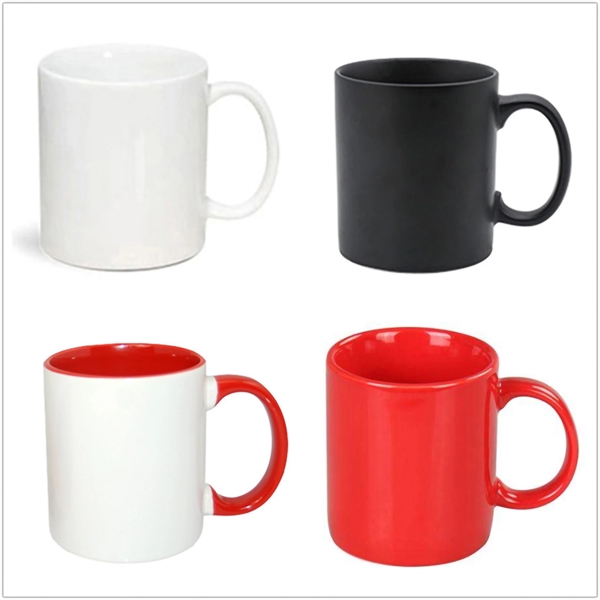 12Oz. Colored C-Handle Mug - 12Oz. Colored C-Handle Mug - Image 1 of 2