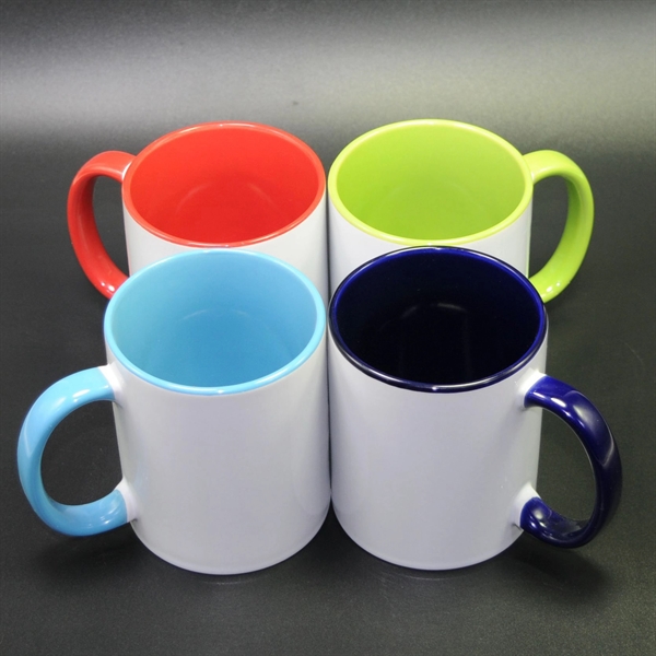 12Oz. Colored C-Handle Mug - 12Oz. Colored C-Handle Mug - Image 2 of 2