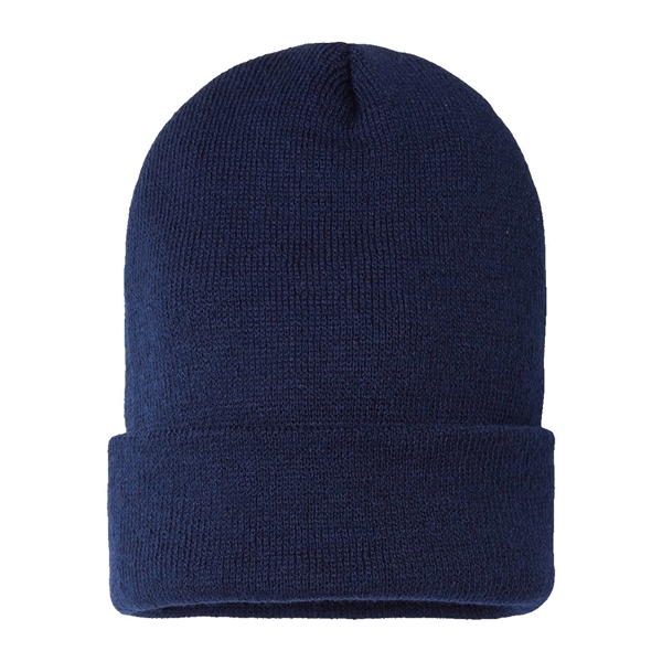 CAP AMERICA USA-Made Sustainable Cuffed Beanie - CAP AMERICA USA-Made Sustainable Cuffed Beanie - Image 0 of 8