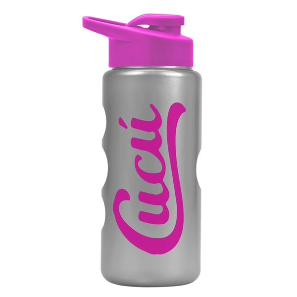 22 oz. Mini Peak Tritan™ Metalike bottle with Drink thru lid - 22 oz. Mini Peak Tritan™ Metalike bottle with Drink thru lid - Image 0 of 4