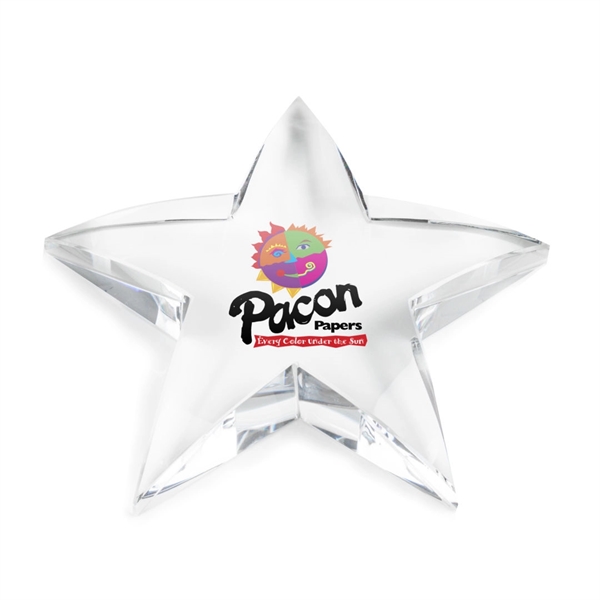 Savoy Star VividPrint™ Paperweight - Savoy Star VividPrint™ Paperweight - Image 0 of 1