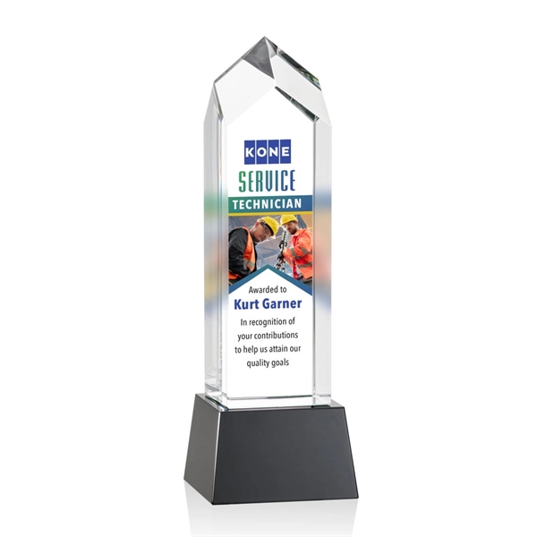 Clarington VividPrint™ Award on Base - Black