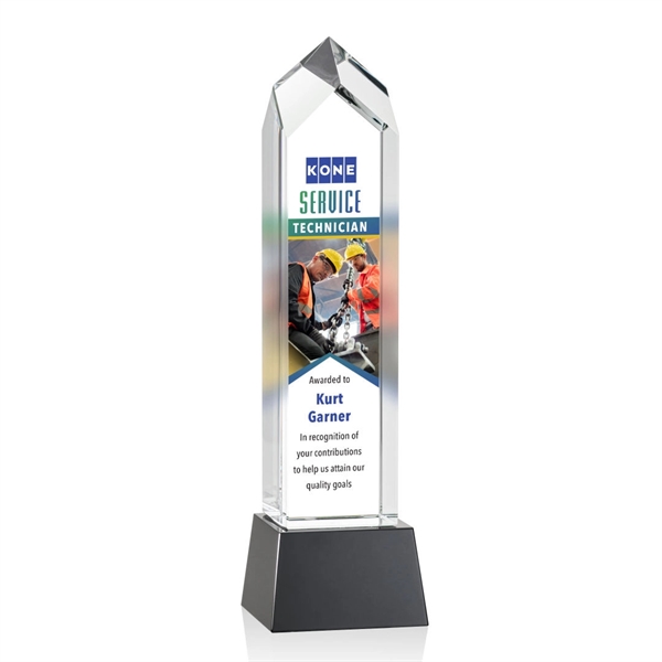 Clarington VividPrint™ Award on Base - Black