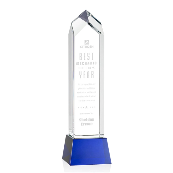 Clarington Award on Base - Blue