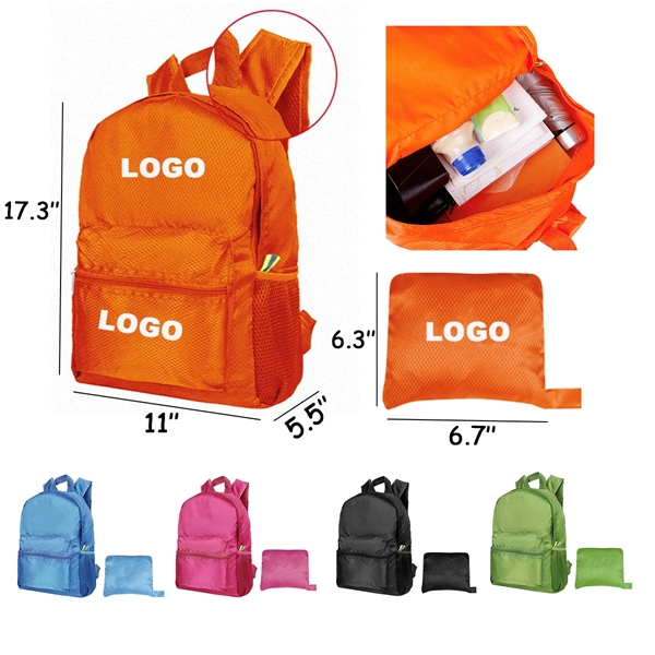 Custom Lightweight Foldable Backpack
