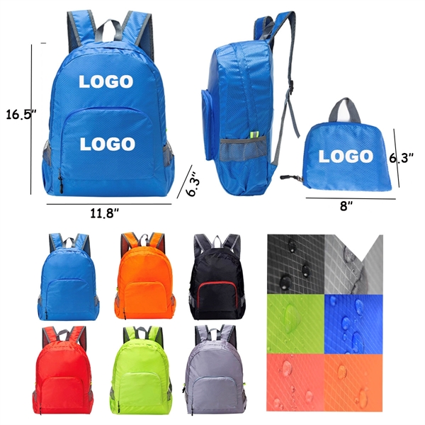 Polyester Foldable Backpack