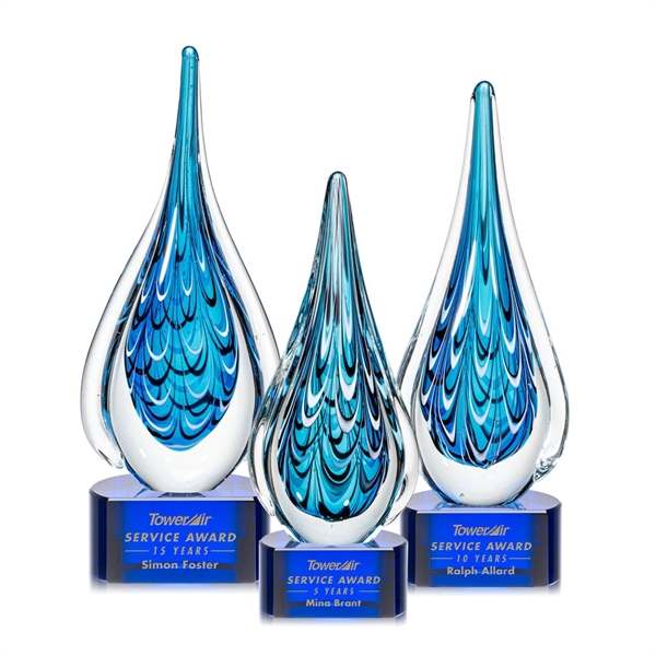 Worchester Award on Paragon Base - Blue
