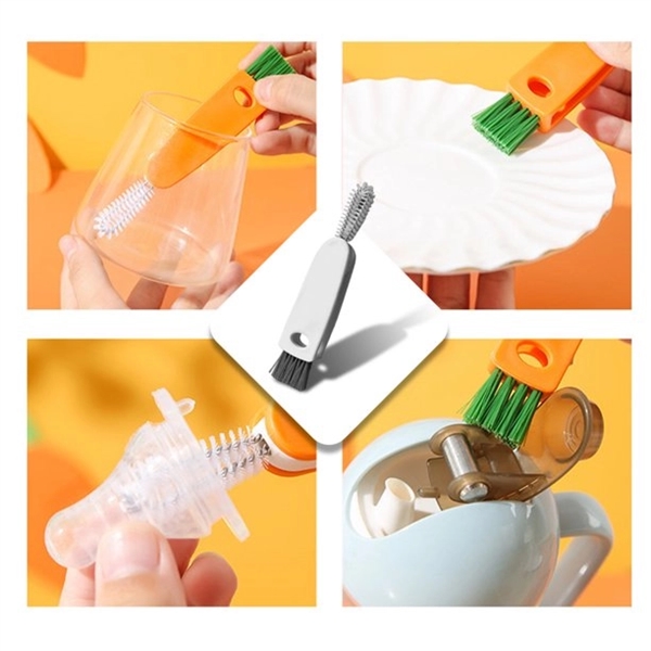 Carrot Shaped Bottle Brush & Straw Cleaner - Carrot Shaped Bottle Brush & Straw Cleaner - Image 2 of 4