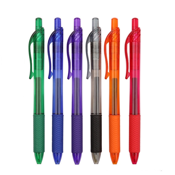Plastic Pen With Rubber Grip - Plastic Pen With Rubber Grip - Image 3 of 3