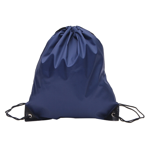 Athletic Polyester Drawstring Backpack - Athletic Polyester Drawstring Backpack - Image 11 of 11