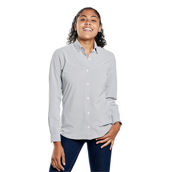Women's Influencer Windowpane Woven Shirt - Women's Influencer Windowpane Woven Shirt - Image 0 of 8
