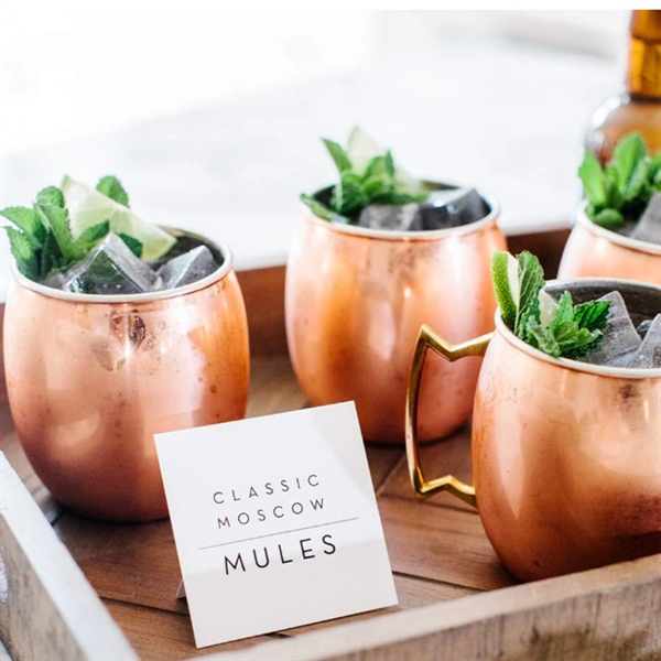 Custom Stainless Steel Copper Plated Moscow Mule Mug - Custom Stainless Steel Copper Plated Moscow Mule Mug - Image 3 of 8