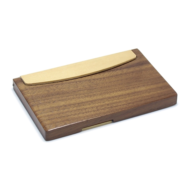 Custom Wooden Luxury Business Card Holder - Custom Wooden Luxury Business Card Holder - Image 3 of 6
