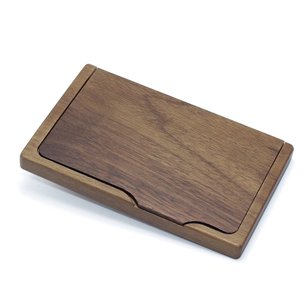 Custom Wooden Luxury Business Card Holder - Custom Wooden Luxury Business Card Holder - Image 4 of 6