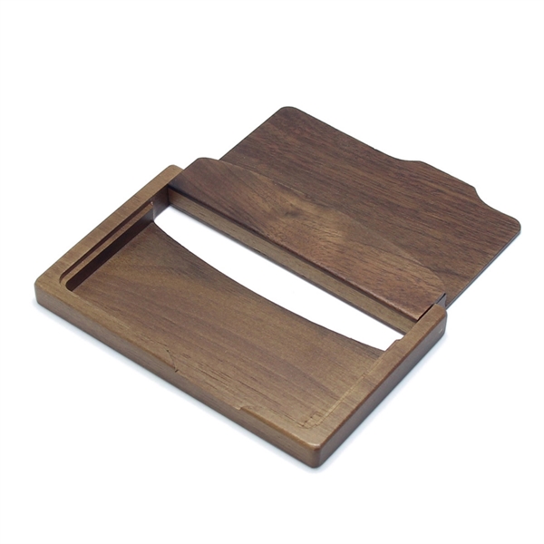 Custom Wooden Luxury Business Card Holder - Custom Wooden Luxury Business Card Holder - Image 5 of 6