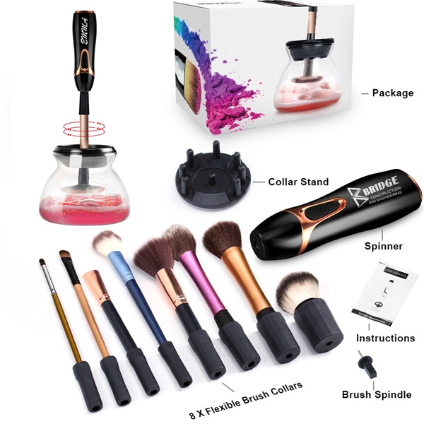Luxury Fully Automatic Electric Makeup Brush Cleaner - Luxury Fully Automatic Electric Makeup Brush Cleaner - Image 0 of 8
