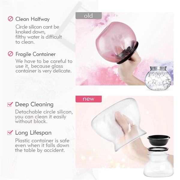 Luxury Fully Automatic Electric Makeup Brush Cleaner - Luxury Fully Automatic Electric Makeup Brush Cleaner - Image 3 of 8