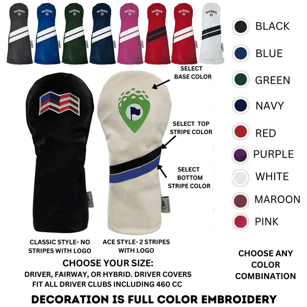 Sunfish Leather Fairway Head Cover - Sunfish Leather Fairway Head Cover - Image 0 of 8