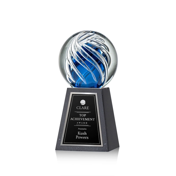 Genista Award on Tall Marble Base