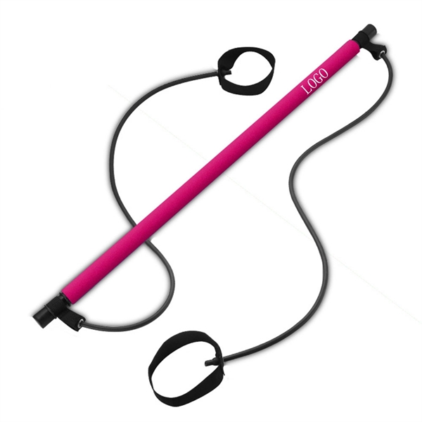 Portable Yoga Pilates Bar with Resistance Bands - Portable Yoga Pilates Bar with Resistance Bands - Image 1 of 1